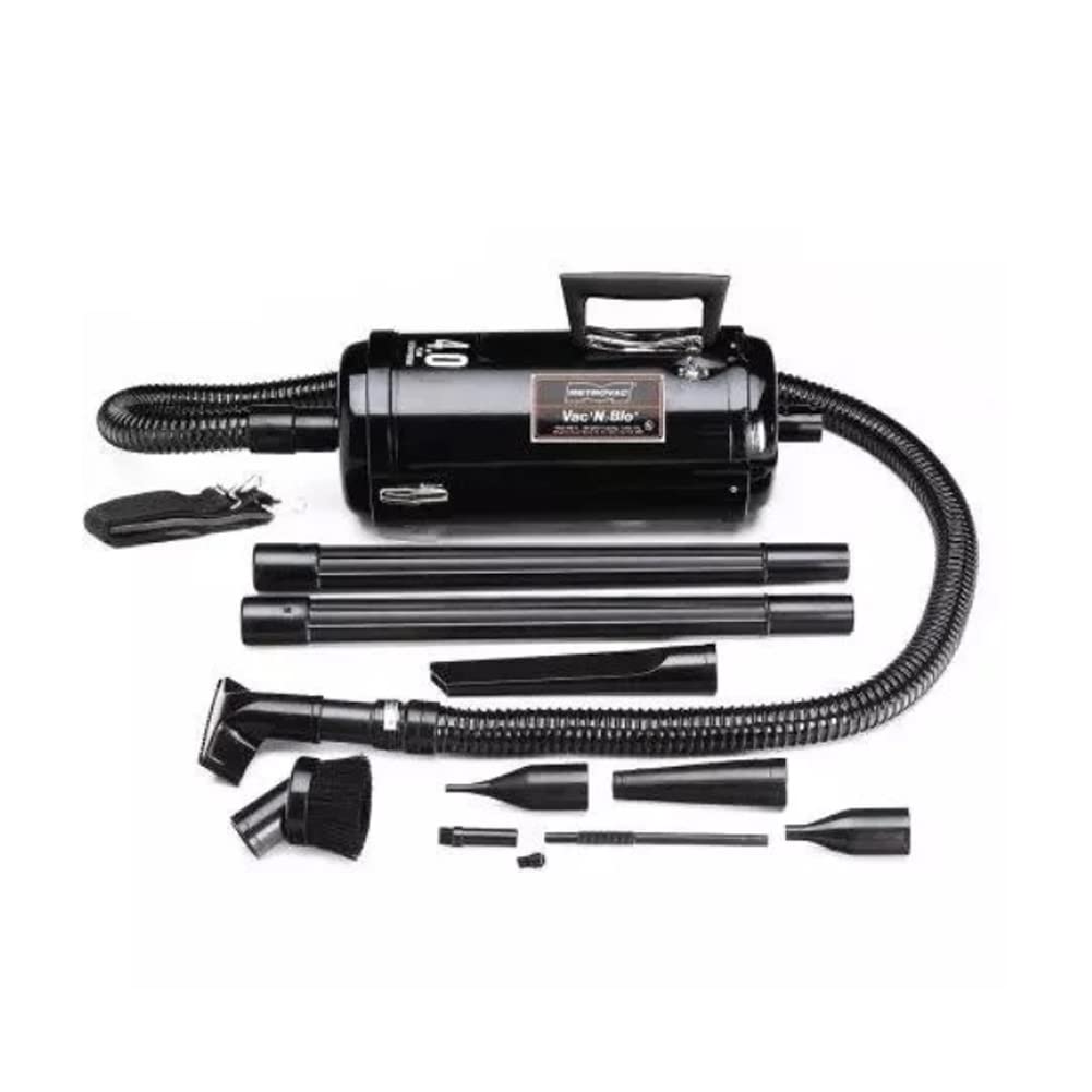 Metrovac Vac N Blo 4.0 Peak Hp Portable Vacuum Cleaner/Blower W/ Accessories