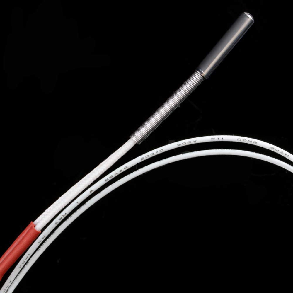1Piece 3D Printer 500? Thermistor T D500 M3X15Mm Cylindrical High Temperature Sensor 500? K500 Thermocouple Sensor Compatible Wi