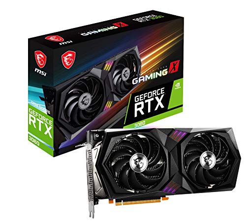 Msi Gaming Geforce Rtx 3060 12Gb 15 Gbps Gdrr6 192 Bit Hdmi/Dp Pcie 4 Twin Frozr Torx Fan Ampere Rgb Oc Graphics Card (Rtx 3060 