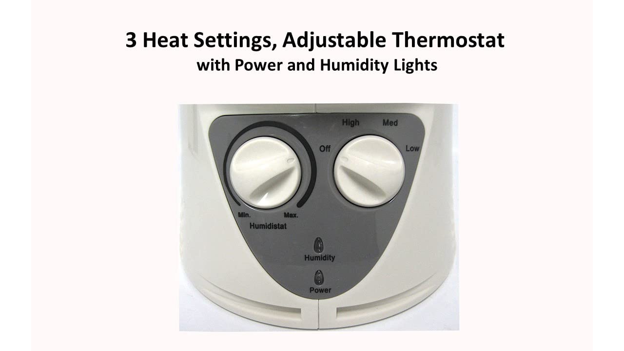 Optimus U 33100 3.0 Gallon Cool Mist Evaporative Humidifier