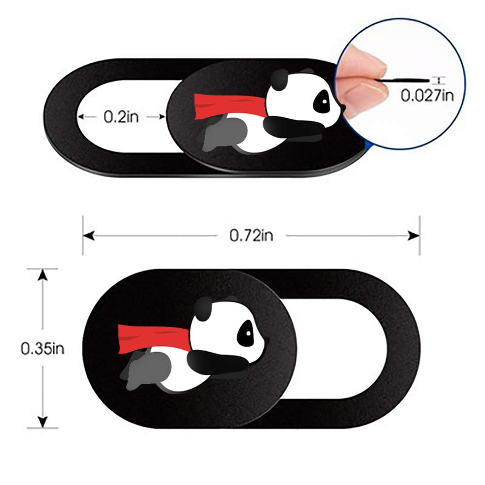 Imnext2U Laptop Camera Cover Slide 3 Pack Ultra Thin Slide Laptop Camera Cover For Echo Show, Computer, Tablet, Chromebook, Pc
