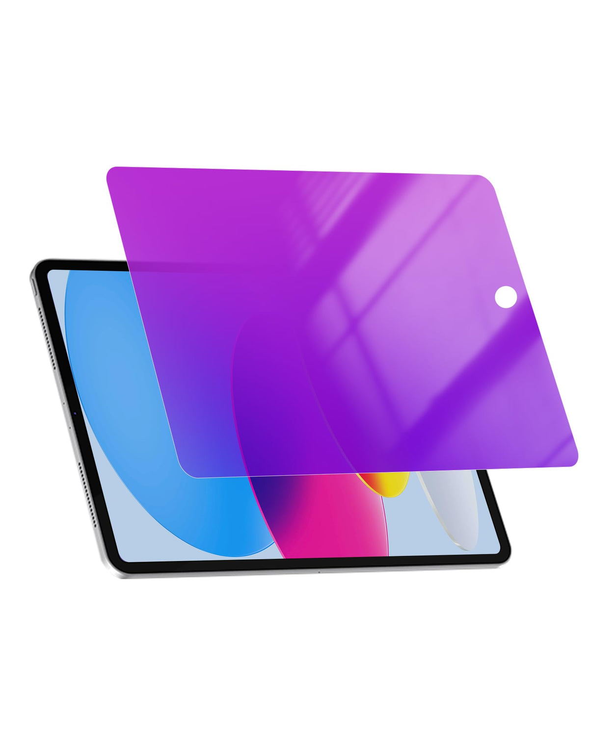 Gradient Privacy Screen Protector For Ipad 9Th/8Th/7Th Generation (10.2 Inch, 2021/2020/2019) Tempered Glass For Ipad 9 Gen Anti