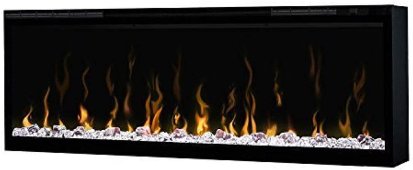 Dimplex Ignitexl 50' Built In Linear Electric Fireplace (Model: Xlf50), 8530/5118 Btu, 240/120 Volt, 2500/1500 Watt, Black