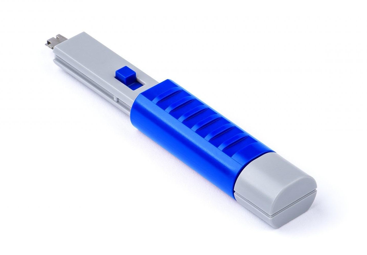 Smart Keeper Rj45 Port Lock With Key   10 Locks 1 Key (Dark Blue)