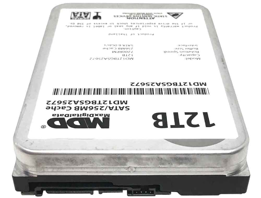 Mdd 12Tb 7200Rpm Sata 6Gb/S 256Mb Cache 3.5Inch Internal Desktop Hard Drive, Md12Tbgsa25672
