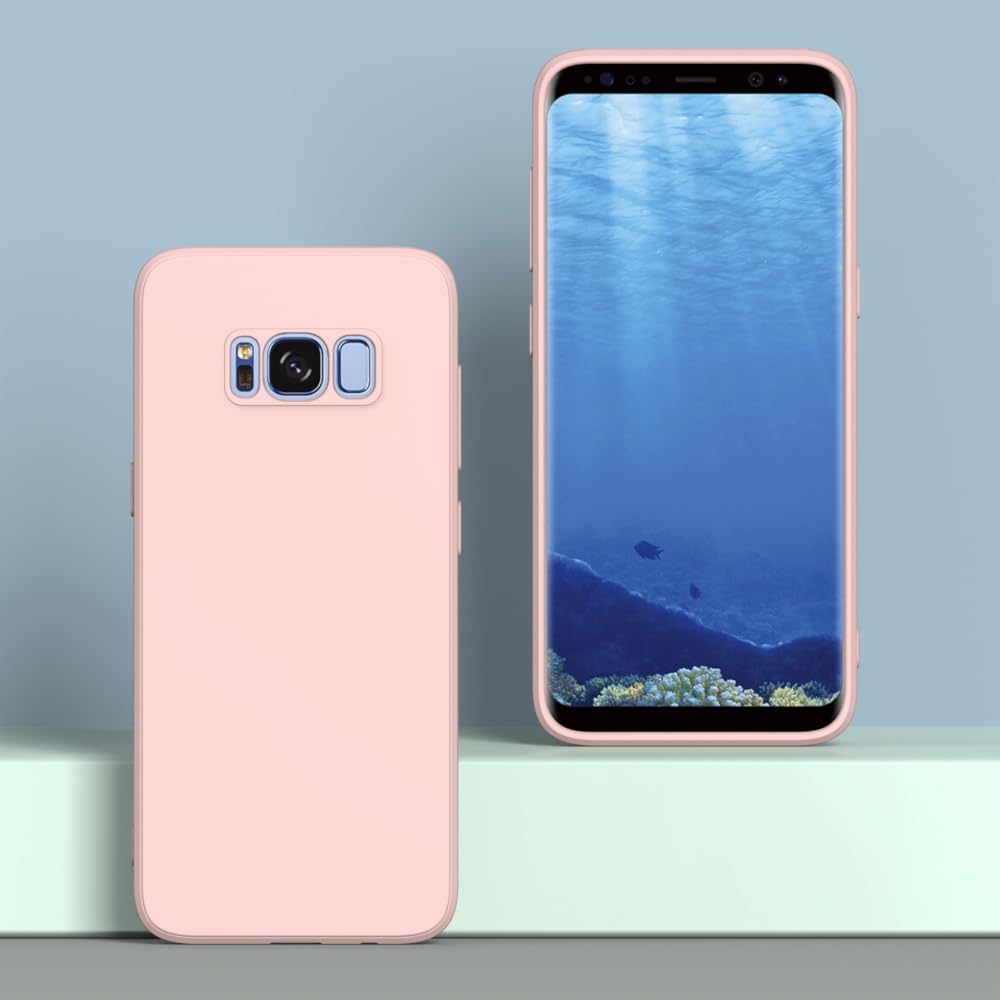 Wogroo For Samsung Galaxy S8 Plus Case Pink, Scratch Resistant With Soft Touch, Slim Thin Phone Cover For Samsung Galaxy S8 Plus
