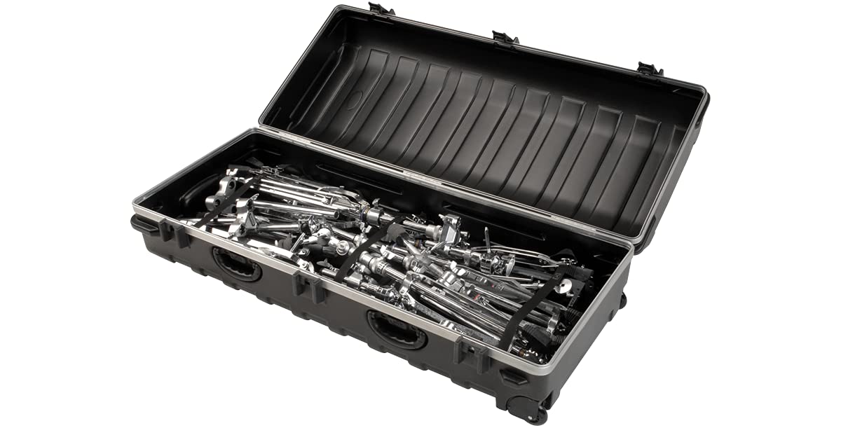 Skb Ata Xl Stand Case (49 1/2 X 20 1/4 X 13 1/2) With Wheels And Straps, Tsa Latches, Over Molded Handle