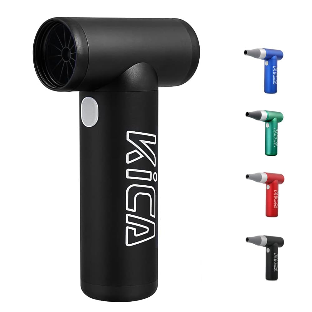 Kica Jetfan 1.0 Air Duster Cordless Portable Palm Sized Cleaning Tool For Computer/Housework/Bbq/Outdoor/Camping/Barberstore/Car