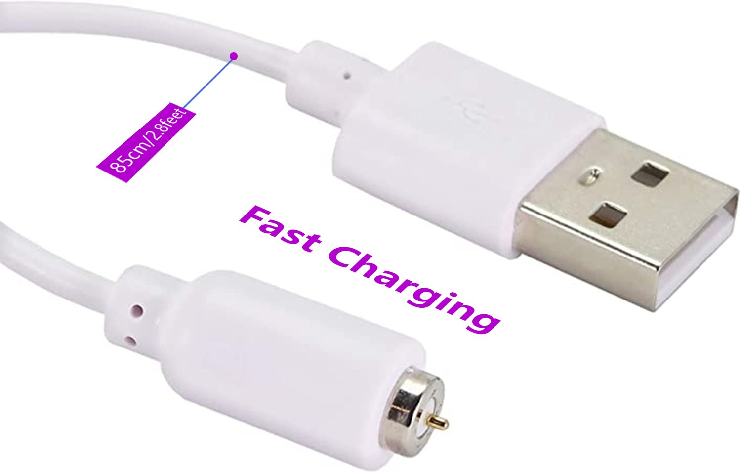 Coolvis Magnetic Charging Cables,Usb Charger,Replacement Charging Cables,Dc Power Cable,Plug Charging Cord,2 Pack
