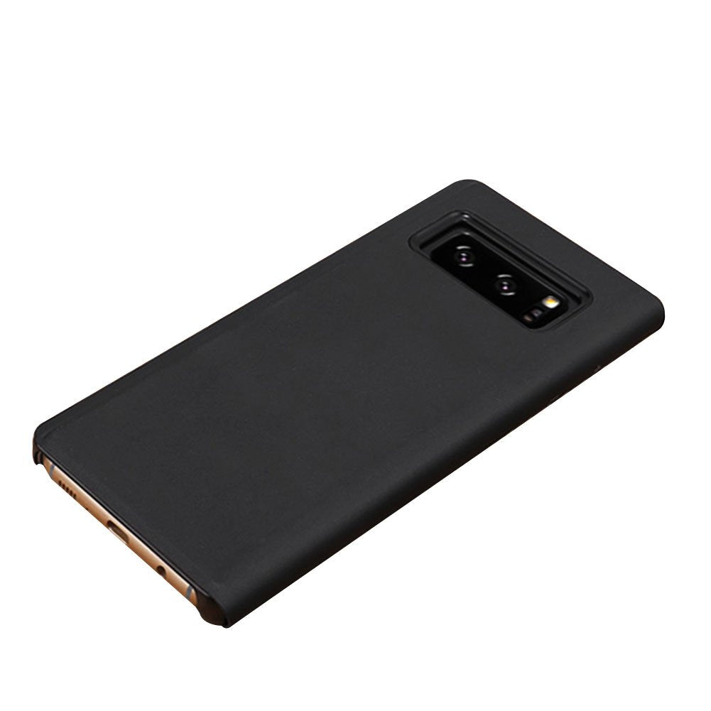 Aearl For Samsung Galaxy Note 8 Mirror Case, Plating Pc Smart Clear View Window Vertical Flip Stand Cover Full Body Protective S