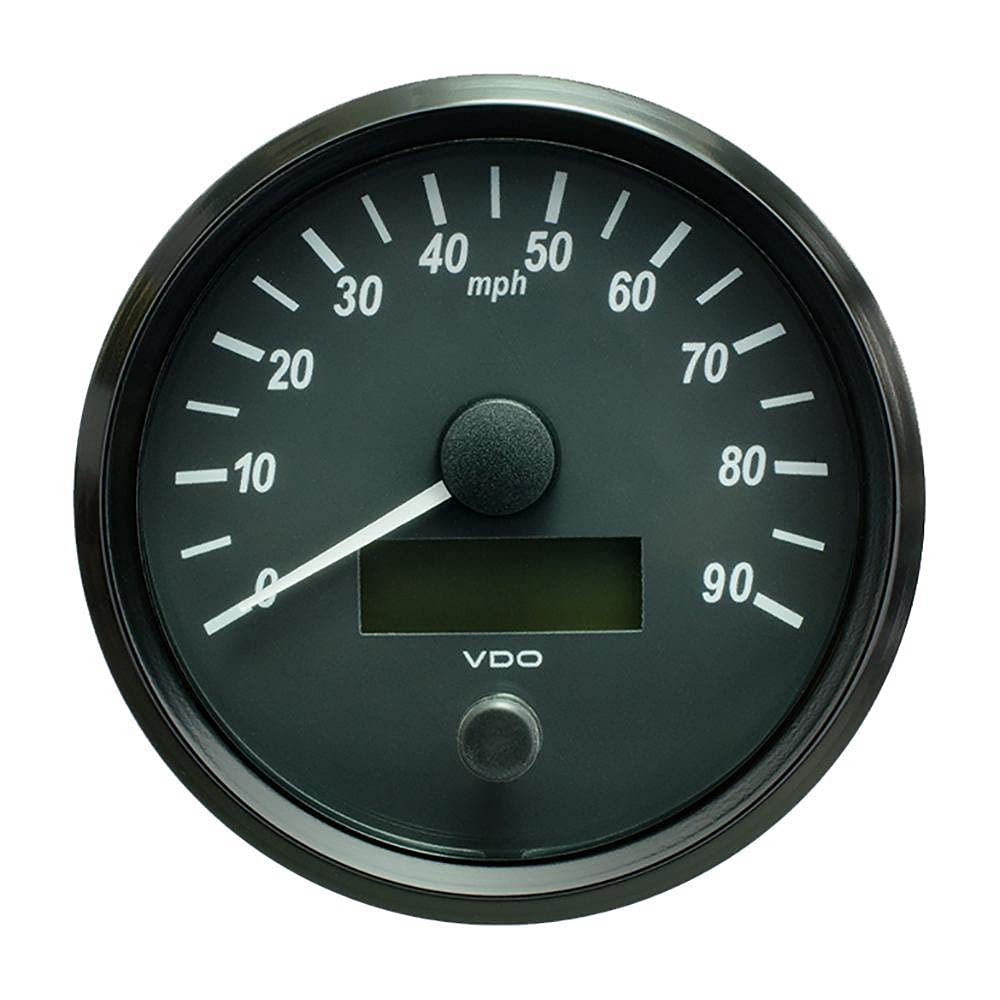 Vdo Singleviu 100Mm (4'') Speedometer - 90 Mph,WBAUVB09BBWHC7J
