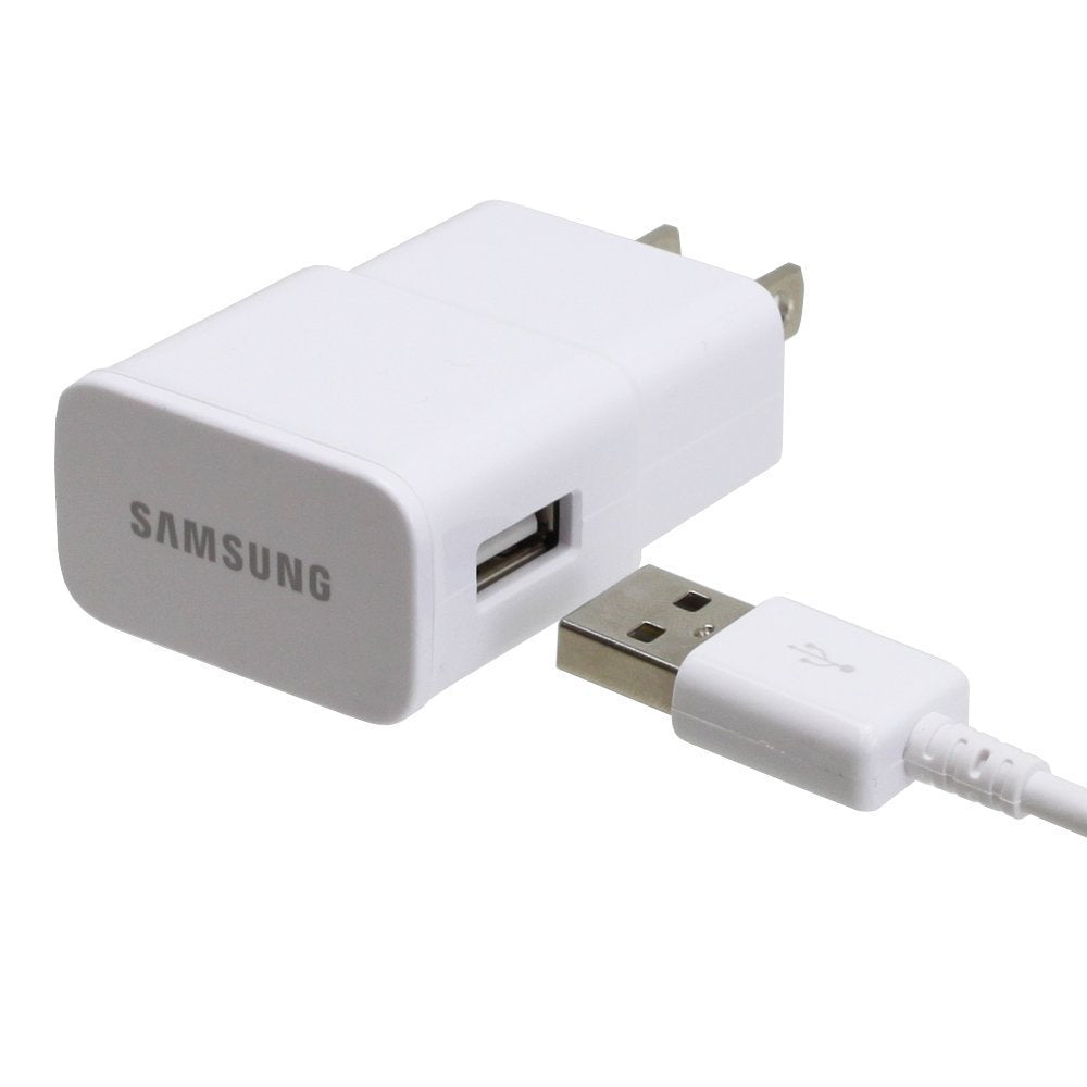 Samsung Universal Travel Charger For Galaxy S3/S4/Note 2   Non Retail Packaging   White