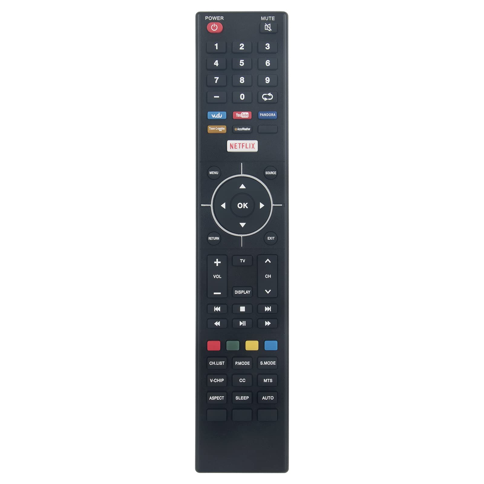 New Seiki Seiki Smart Tv Remote Control For Seiki Se32Hy19T Smart Tv Remote
