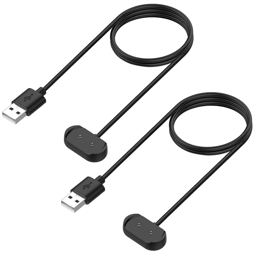 Charger For Amazfit Bip 5/3, T-Rex Pro, Gts 4 Mini, Gts 2/2E, Gtr 2/2E, 2 Gtr Mini Smart Watch - Replacement Magnetic Charging C