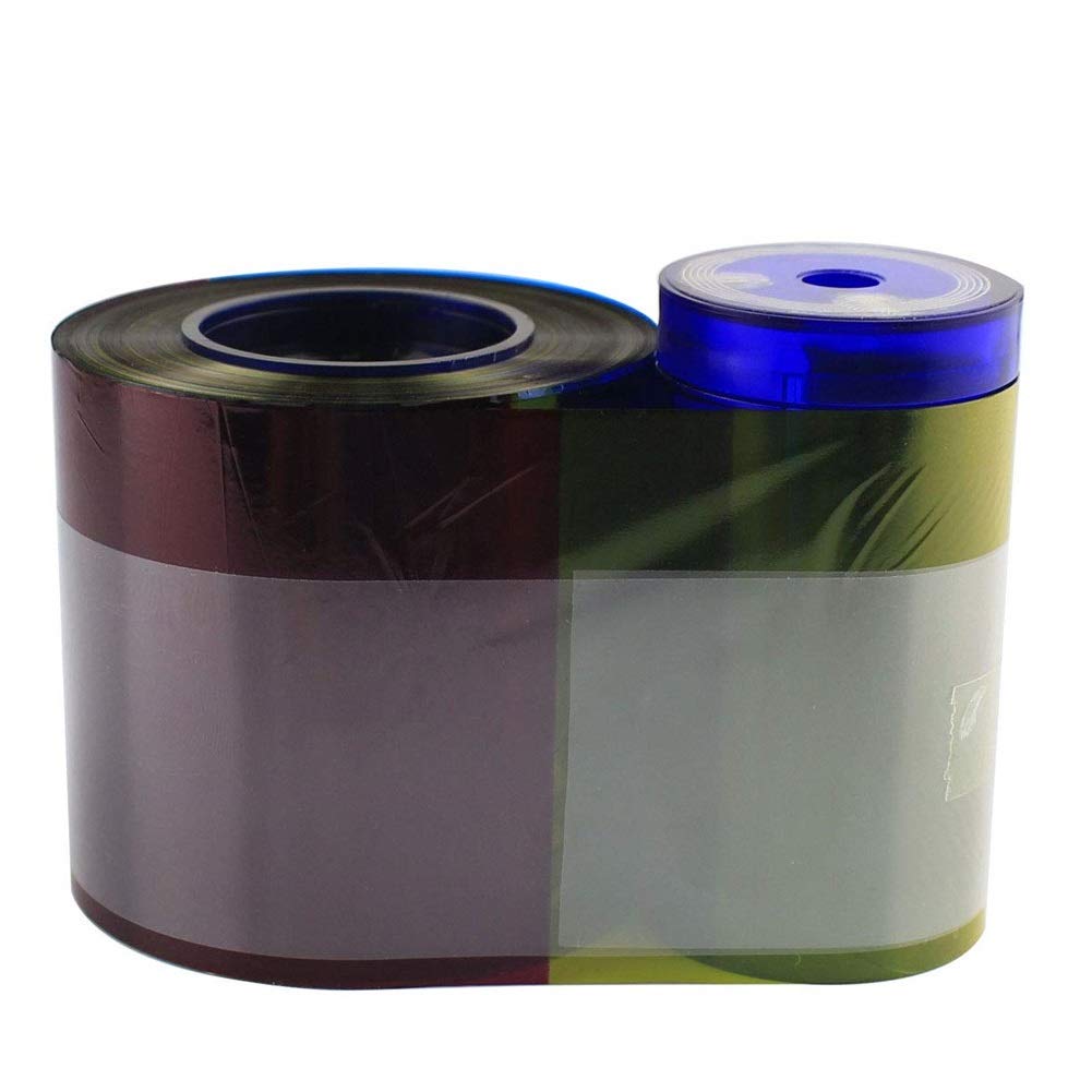 Werpros Compatible 535000 003 Ymckt Color Ribbon Kit For Datacard Cp40 Cp40Plus Cp60 Cp60Plus Cp80 Cp80Plus Card Printer 500 Pri