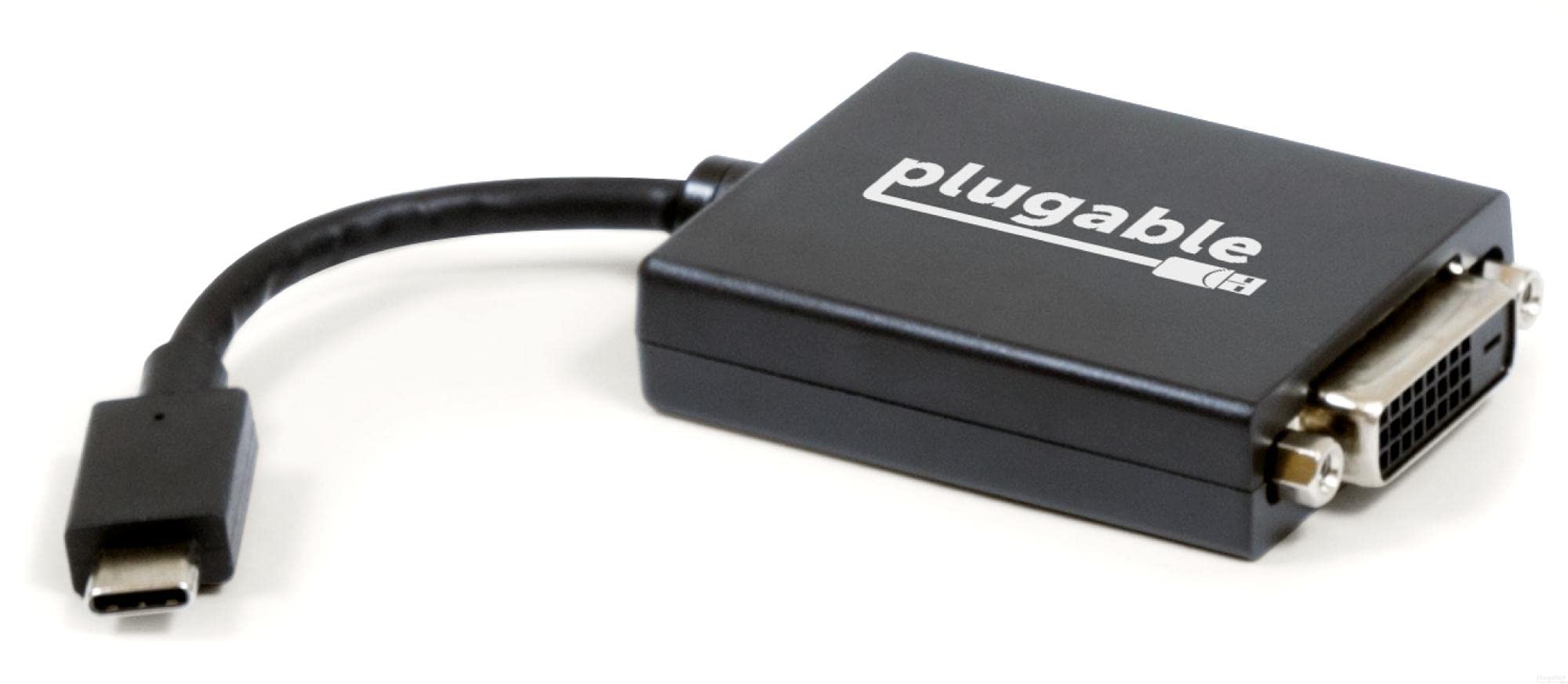 Plugable Usb C To Dvi Adapter - Connect Your Usb-C Laptop To A Dvi Display Up To