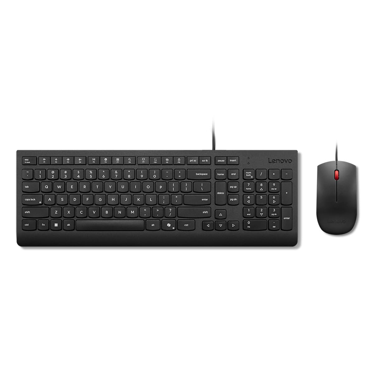 Essential Wired Keyboard & Mouse Combo- Us English With Copilot Key