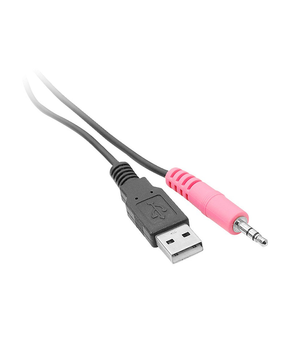 Siig Ce Kv0211 S1 Usb Hdmi Kvm Cable With Audio And Mic