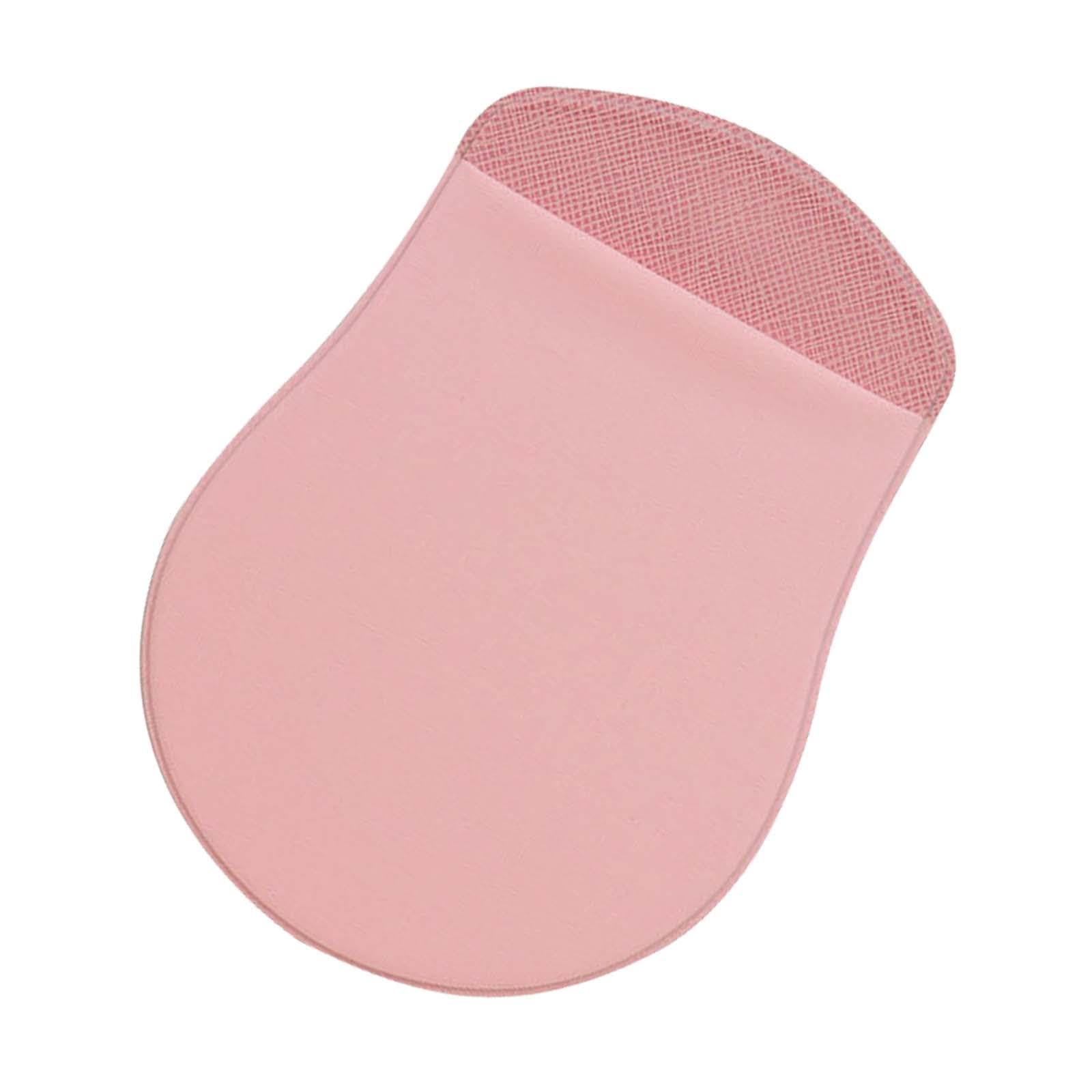 Atorse Laptop External Hard Drive Holder Portable Compatible With Earphones Wireless Mouse Pens Pink
