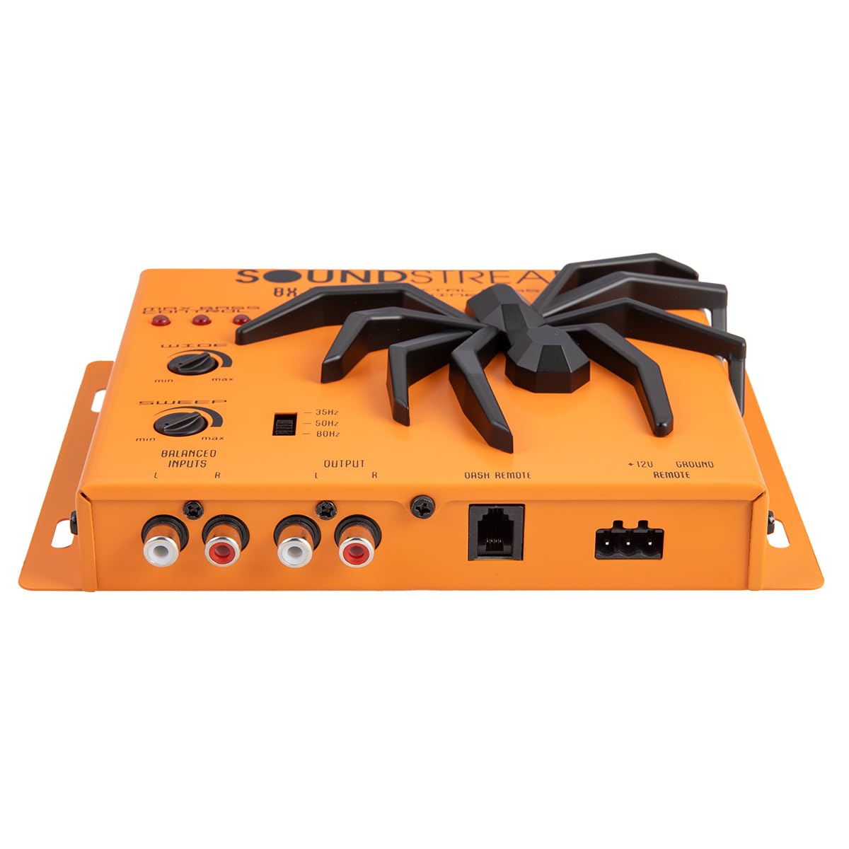 Soundstream Bx 10X | Bass Processor   Digital Sound Restoration, Maximizer And Reproducer   Car Audio Booster (Orange)