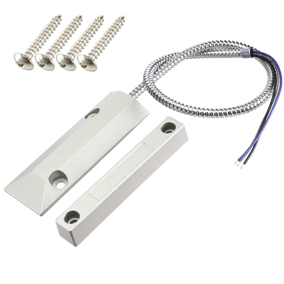 Gebildet Rolling Door Contact Magnetic Reed Switch Alarm With 3 Wires For N.O./N.C. Applications Oc 55