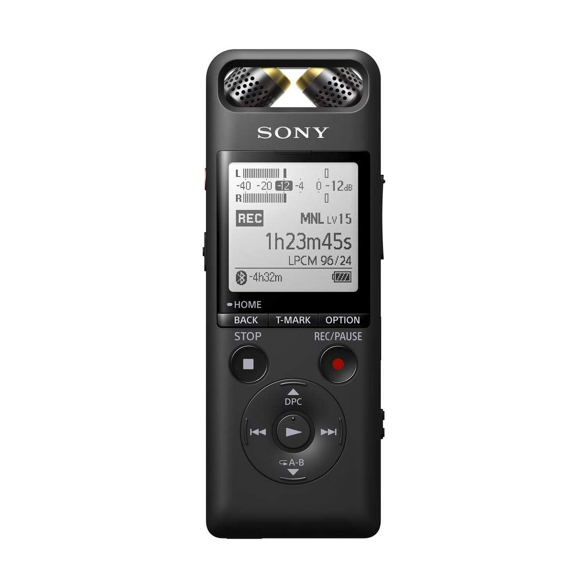 Sony PCM A10 High Resolution Audio Recorder with 16GB Memory, Built In Stereo Microphone, and FLAC Audio Playback Support (Black)