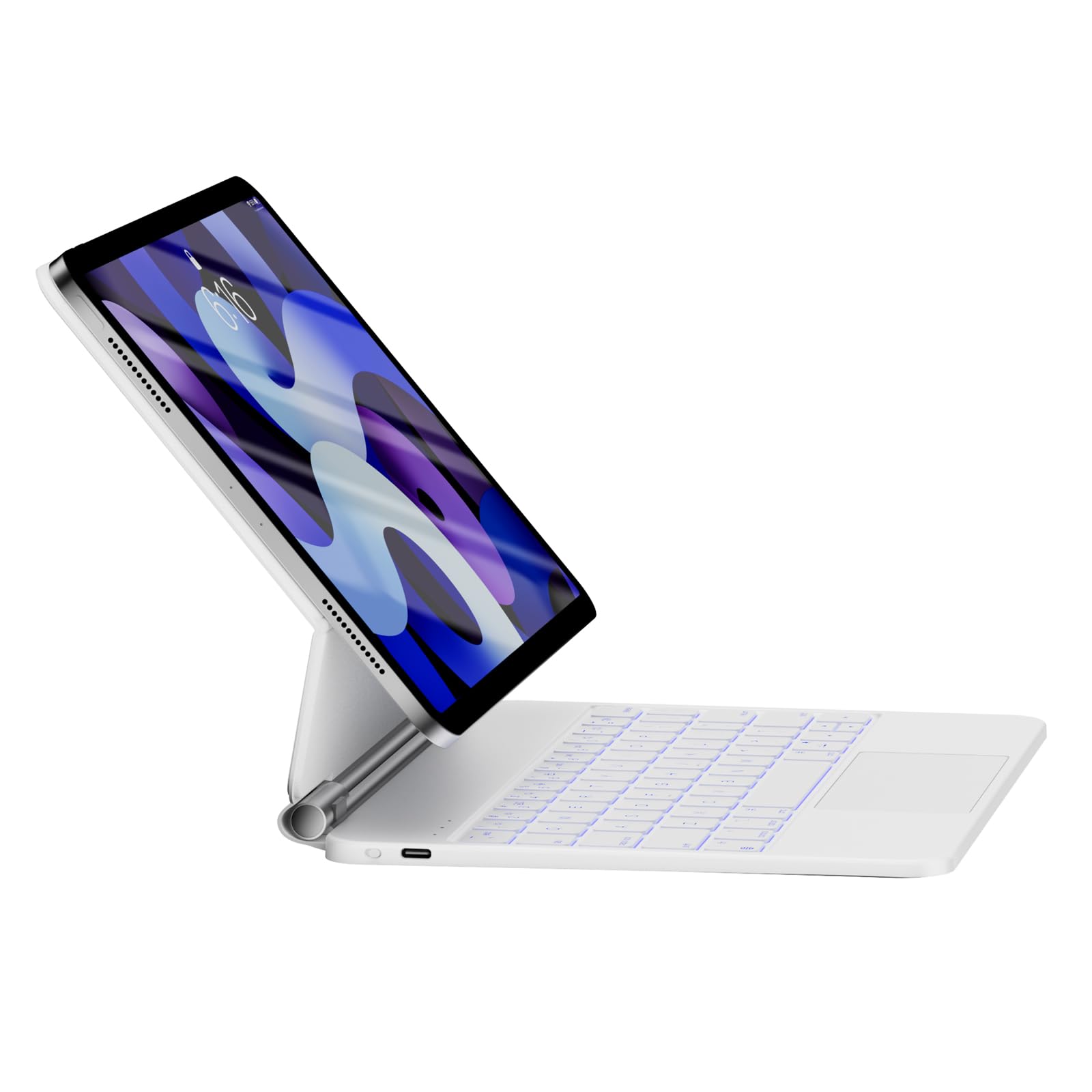 HOU Keyboard Case for iPad Air 11 inch 2025 (M3)/2024 (M2)&iPad Pro 11 Inch(4th/3rd/2nd/1st) Gen 2022,iPad Air 5th&4th Generatio