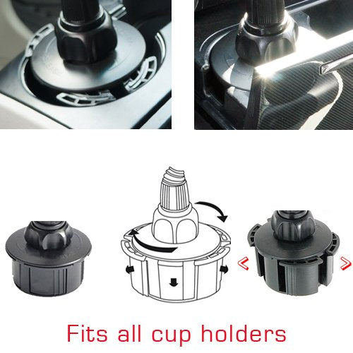 Chargercity Height Adjustable Car Cup Holder Mount For Garmin Drive Drivesmart 51 52 53 54 55 56 57 58 60 60Lm 60Lmt 61 61Lm 61L