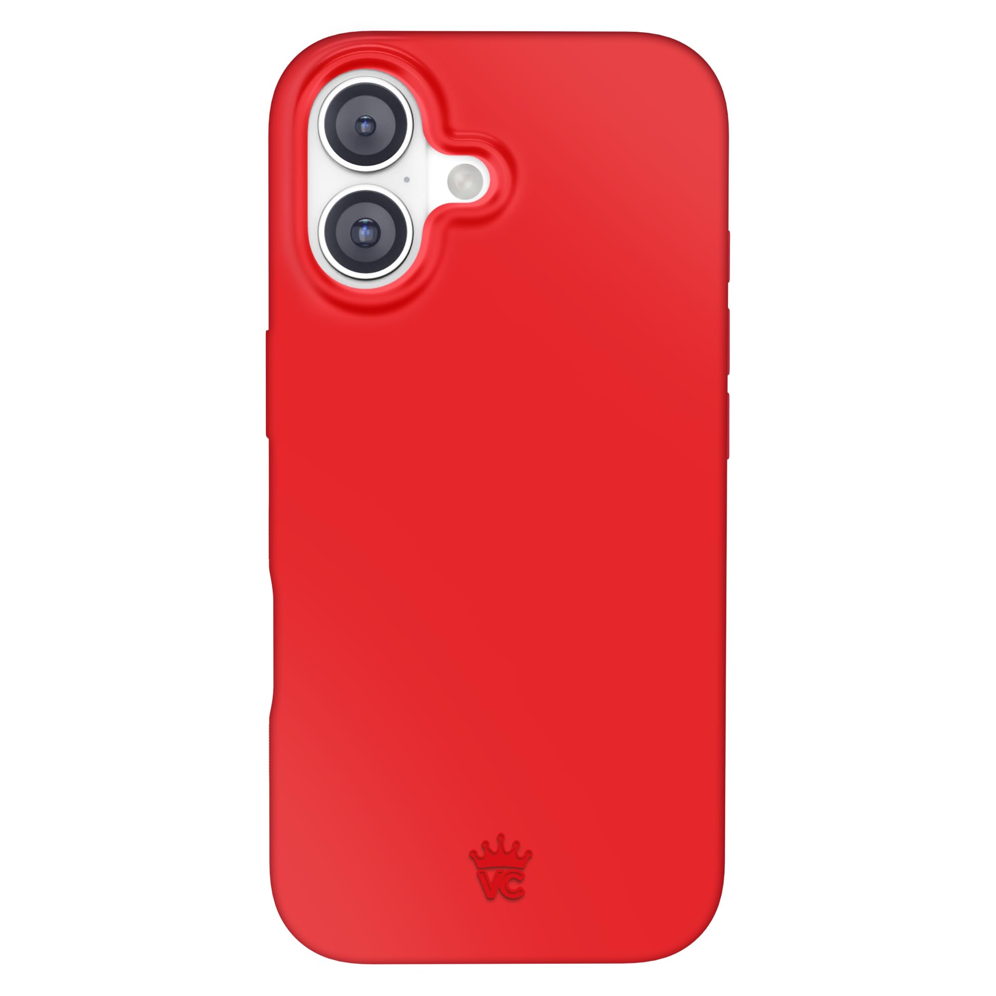VELVET CAVIAR Case for iPhone 17 | Compatible with MagSafe | 10ft Drop Tested | Smooth SatinShield Finish | Hot Girl Red
