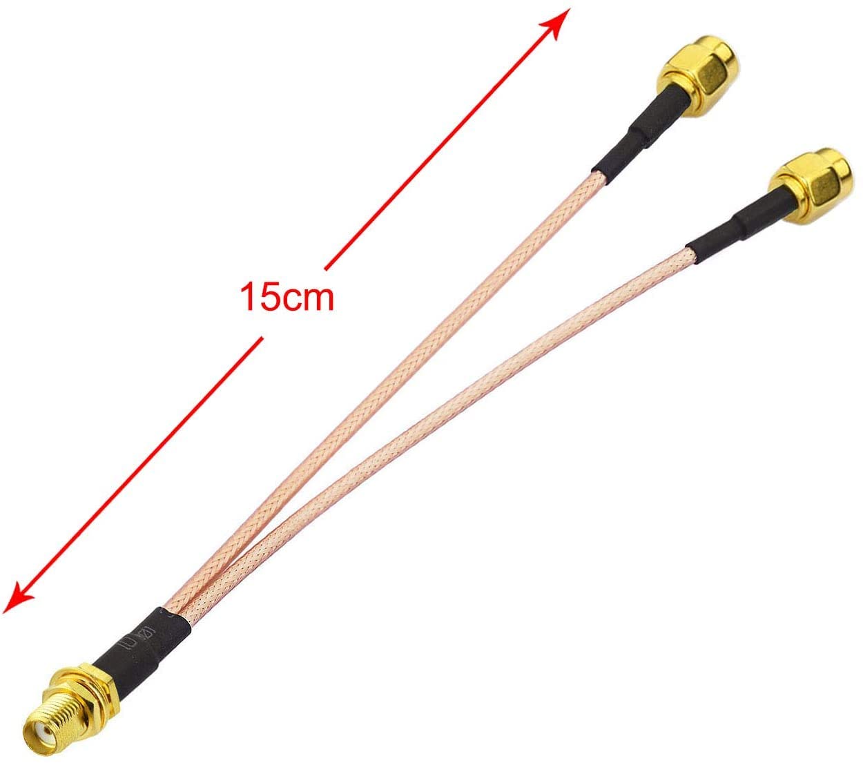 Bingfu Cellular 4G Lte Trail Camera Antenna Wall Mount   With Splitter Cable Sma Female To Dual Sma Male Cable   Compatible With