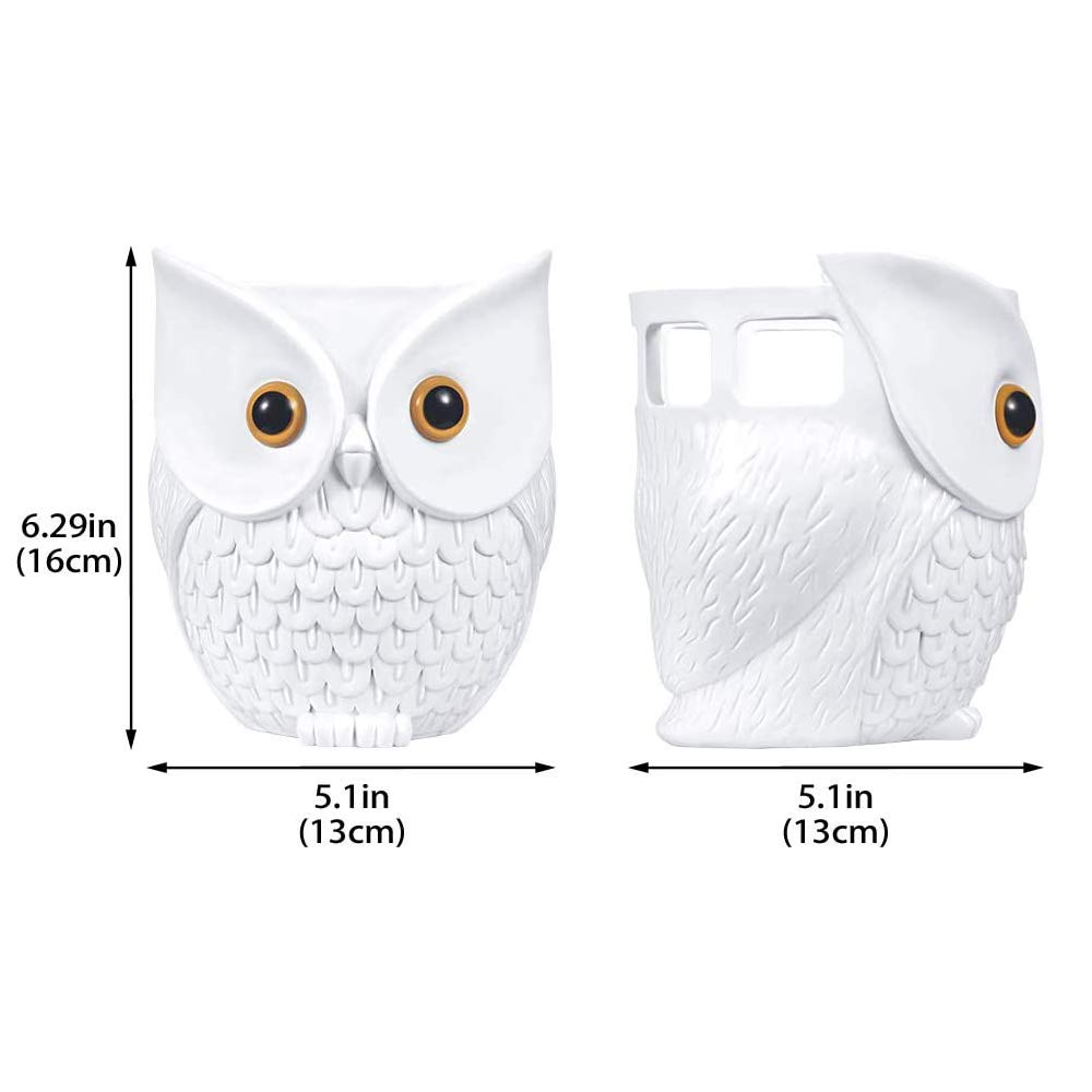 Ldyan Echo Dot Owl Holder Stand, Owl Statue Smart Speaker Holder Stand For Echo Dot 4Th, 3Rd, 2Nd And 1St Generation, Google Hom