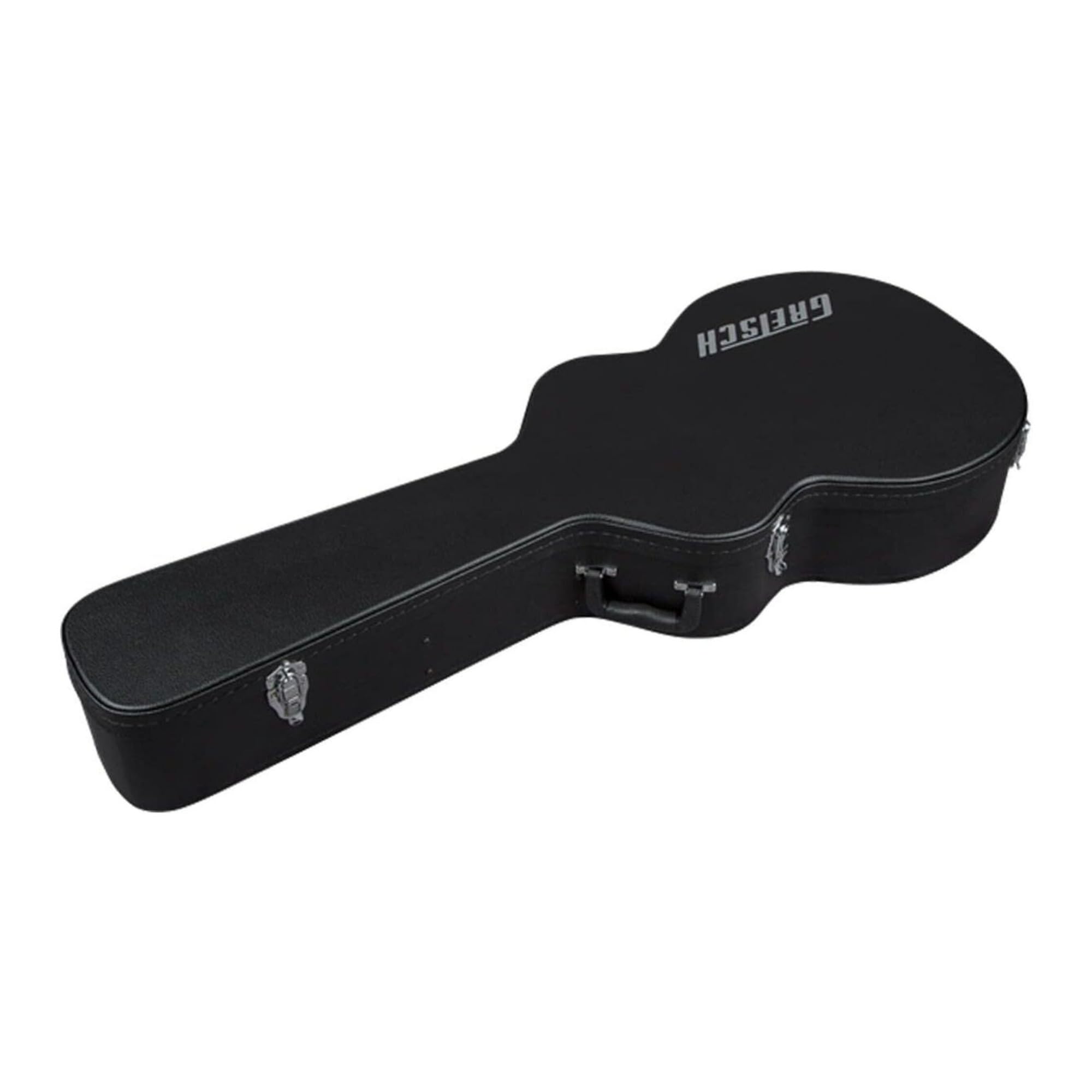 Gretsch G2420T Streamliner Hollow Guitar Body Case With Chrome Latches And Plush Interior (Black)