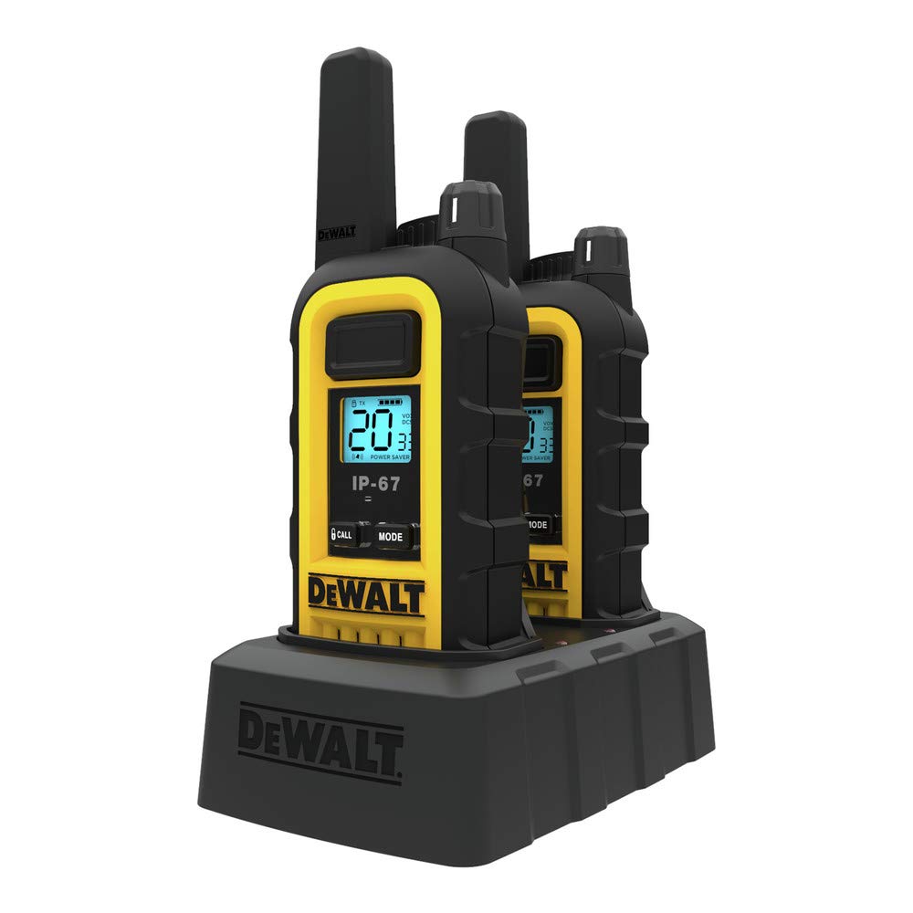 Dewalt Dxfrs300 Dxfrs300 1 W 22 Channels Heavy Duty Walkie Talkies