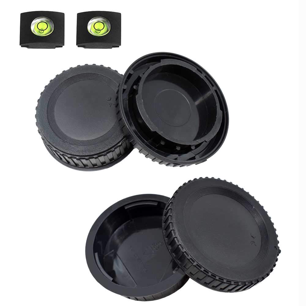 Front Body Cap And Rear Lens Cap Cover For Nikon D7500 D7200 D7100 D7000 D5600 D5300 D5200 D5100 D3500 D3400 D3300 D3200 D3100 D