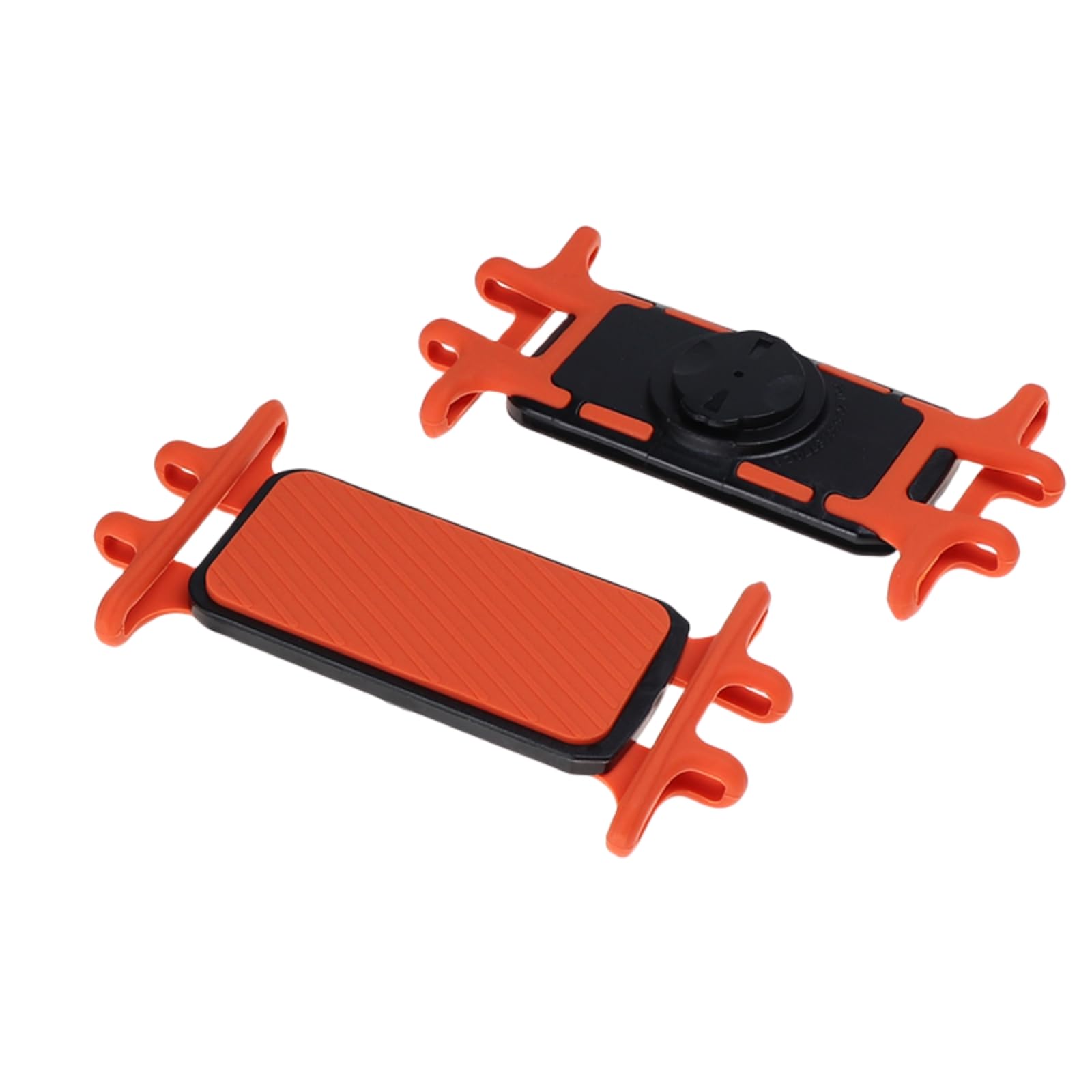 Nelbons Bike Phone Holder Compatible With Most Phones,Detachable Universal Cell Phone Holder For Bicycle Handlebar,Paired Compat