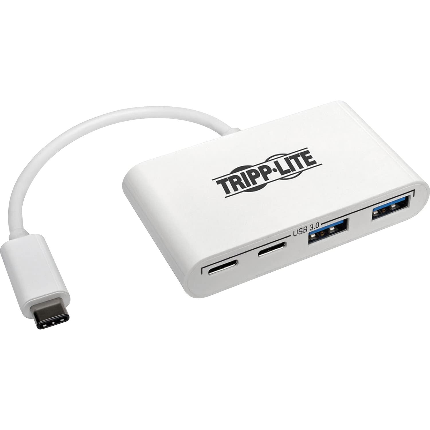 Tripp Lite 4 Port Usb 3.1 Gen 1 Portable Hub Usb C To X2 Usb A And X2 Usb C (U460 004 2A2C)