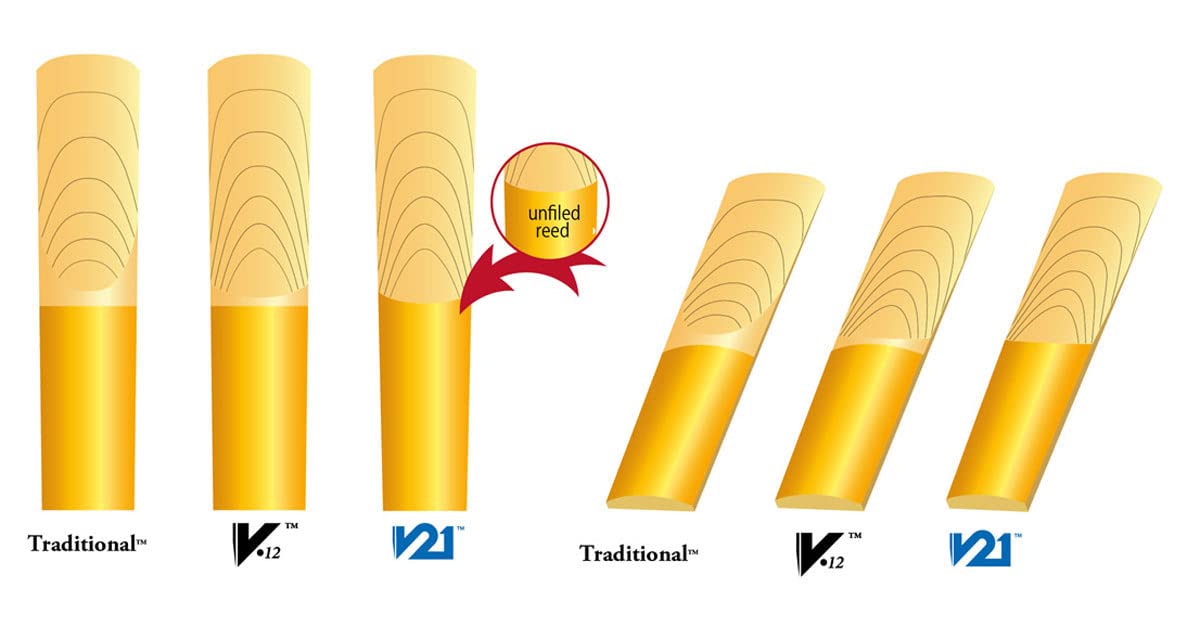 Bass Clarinet Reeds, Box Of 5 (2)