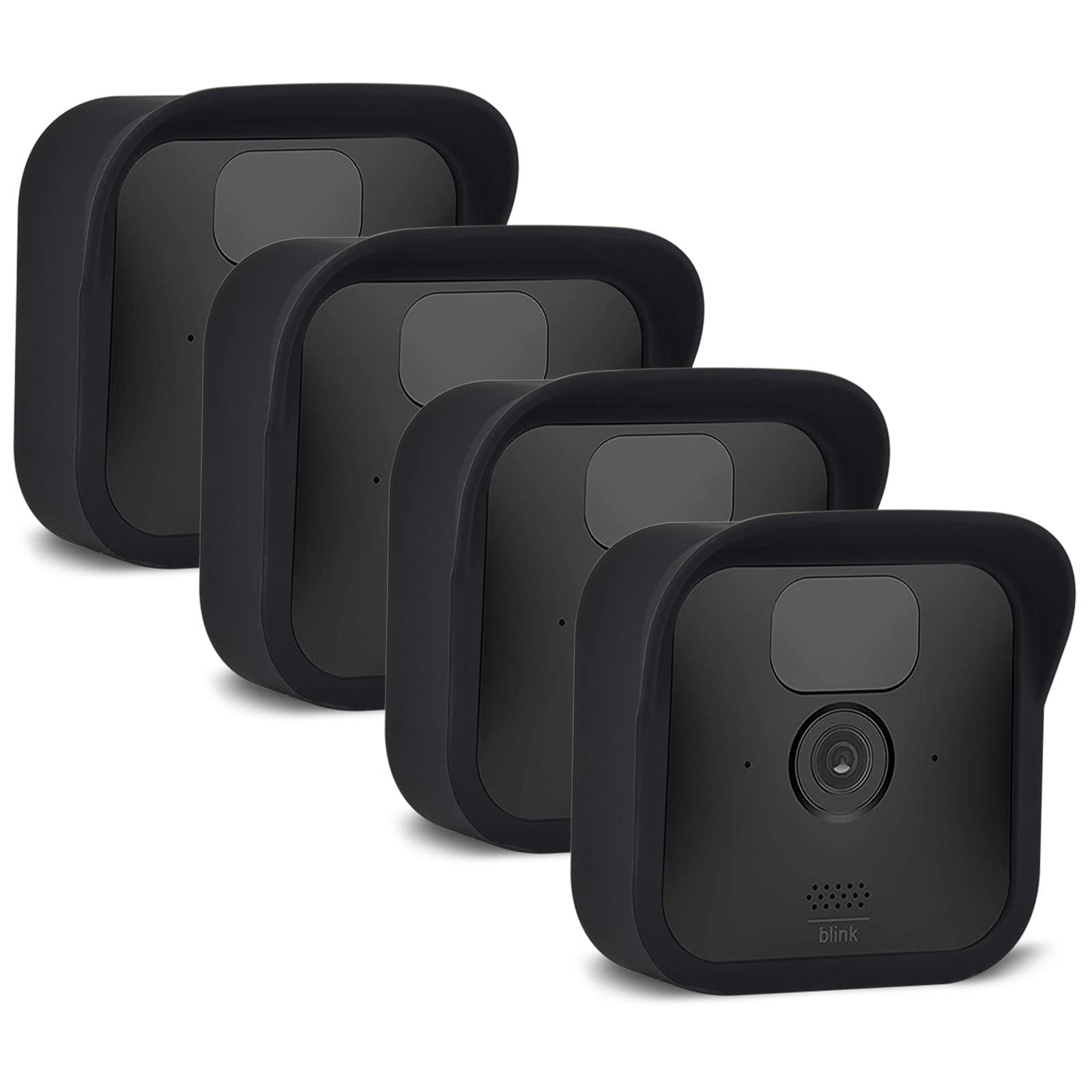 Pickle Power Silicone Skin Cover For All New Blink (3Rd Gen), 4 Pack Weatherproof Protective Case Cover For Blink Outdoor Indoor