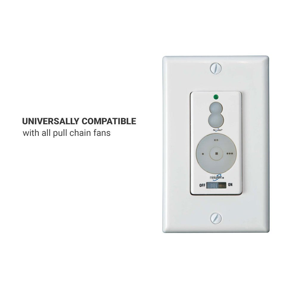 Minka Aire Wall Control System   White   Wcs213