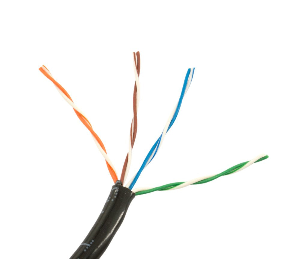 VONNIC Cable CB5E1KW 1000ft CAT5e UTP Ethernet Network White Retail