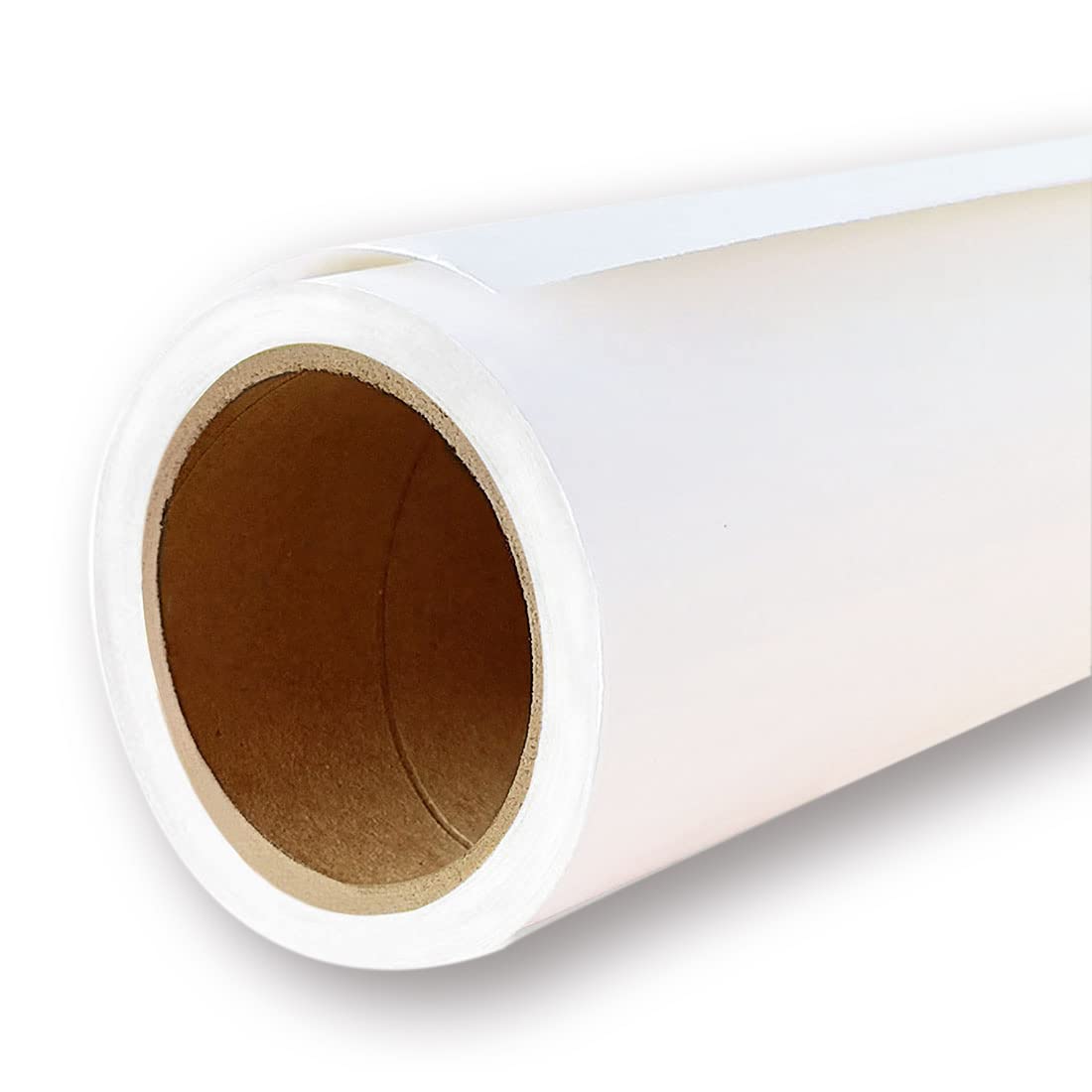 Yizhily Seamless Photography Photo Backdrop Background Paper For Photoshoot, Arctic White, 53''X16.5'