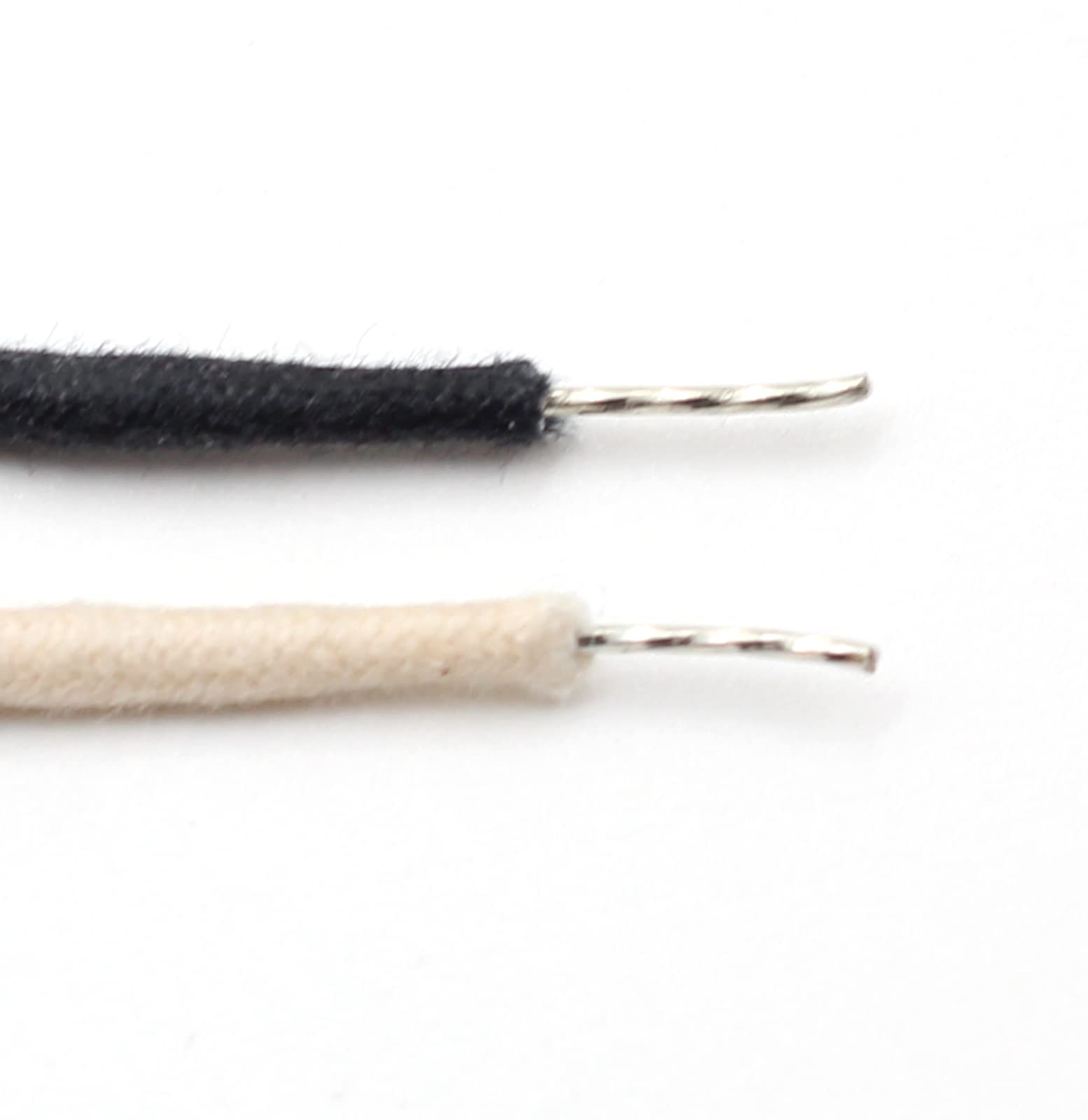 The Art Of Tone Guitar Wire, Hookup Wire, Gavitt Cloth Wire, 22Awg Stranded Copper Wire, 6 Feet Of Each Color Black/White Pushba