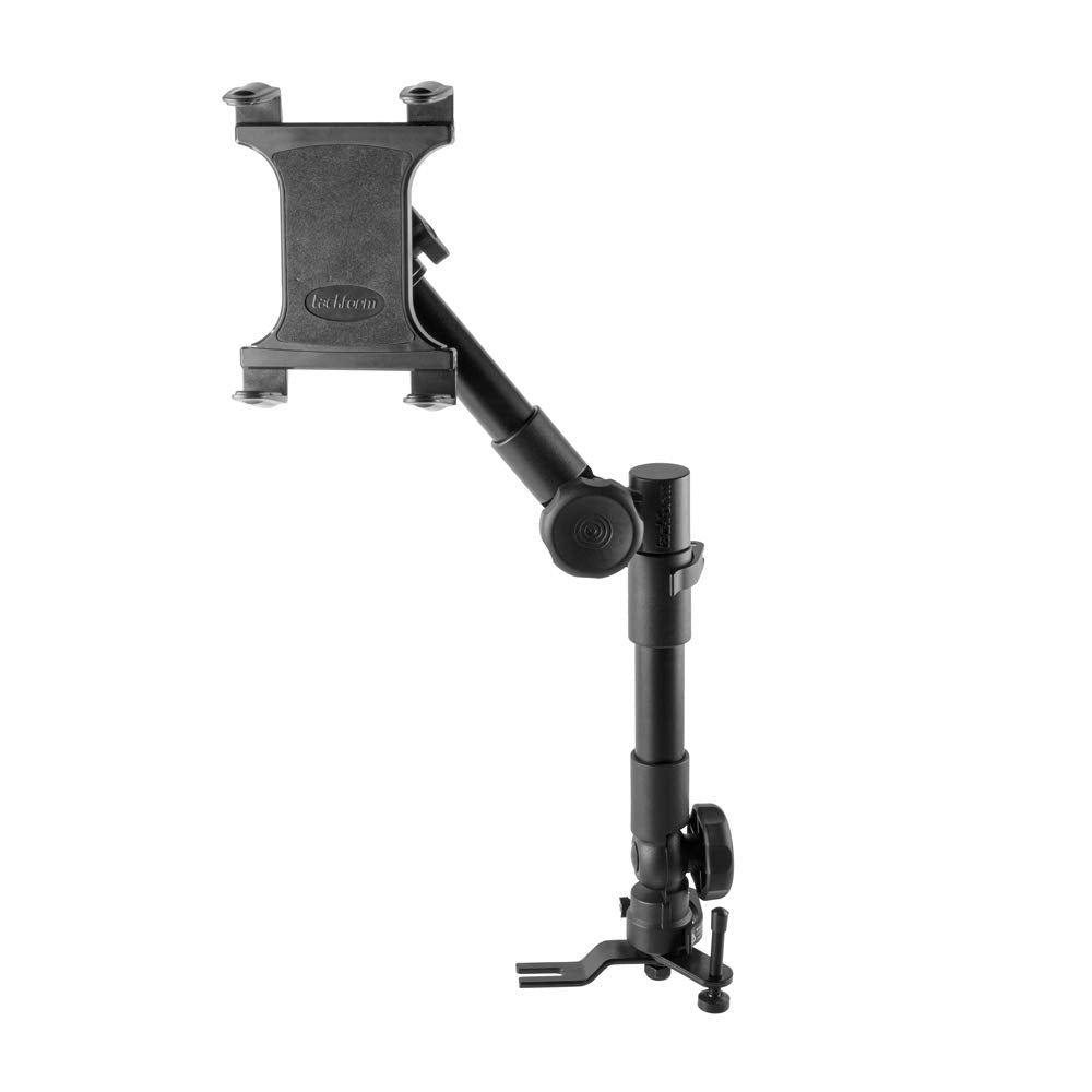 Heavy Duty Tablet Mount For Trucks - Impact Series By Tackform - Universal Vehicle Seat Rail Mount (20-24'' Telescoping) Works W