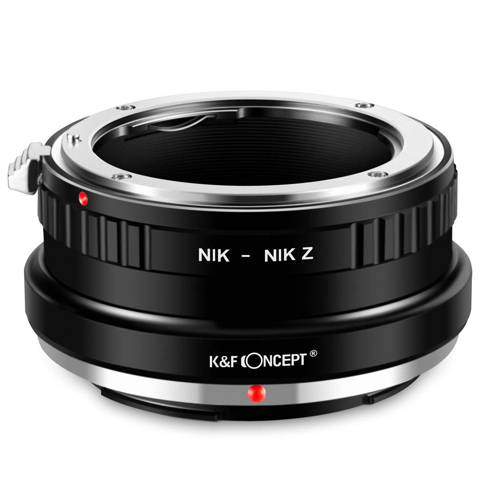 K&F Concept Ftz Lens Mount Adapter Compatible With Nikon F/Af Ai Ai S Lens To Nikon Z Series Z6 Z7 Camera