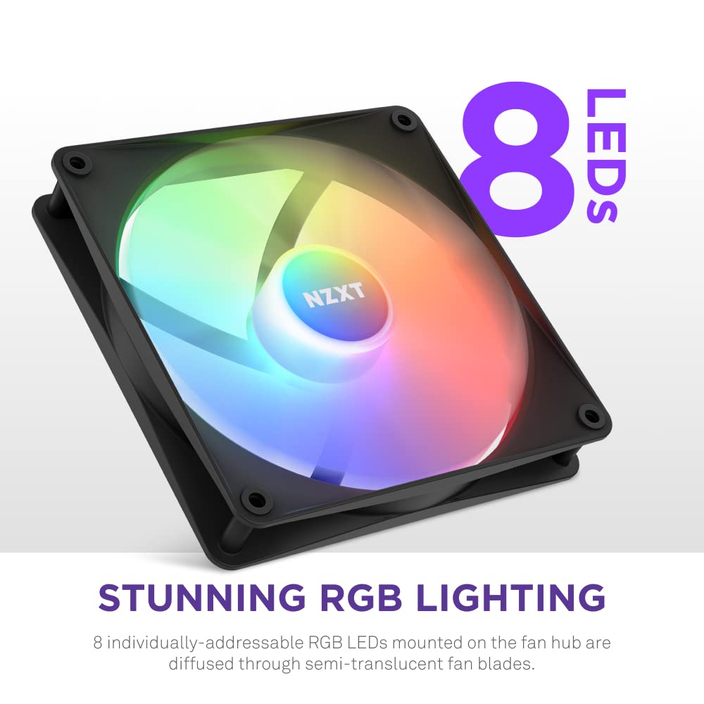 F140Rgb Core - 140Mm Rgb Fan - Single Pack - Black