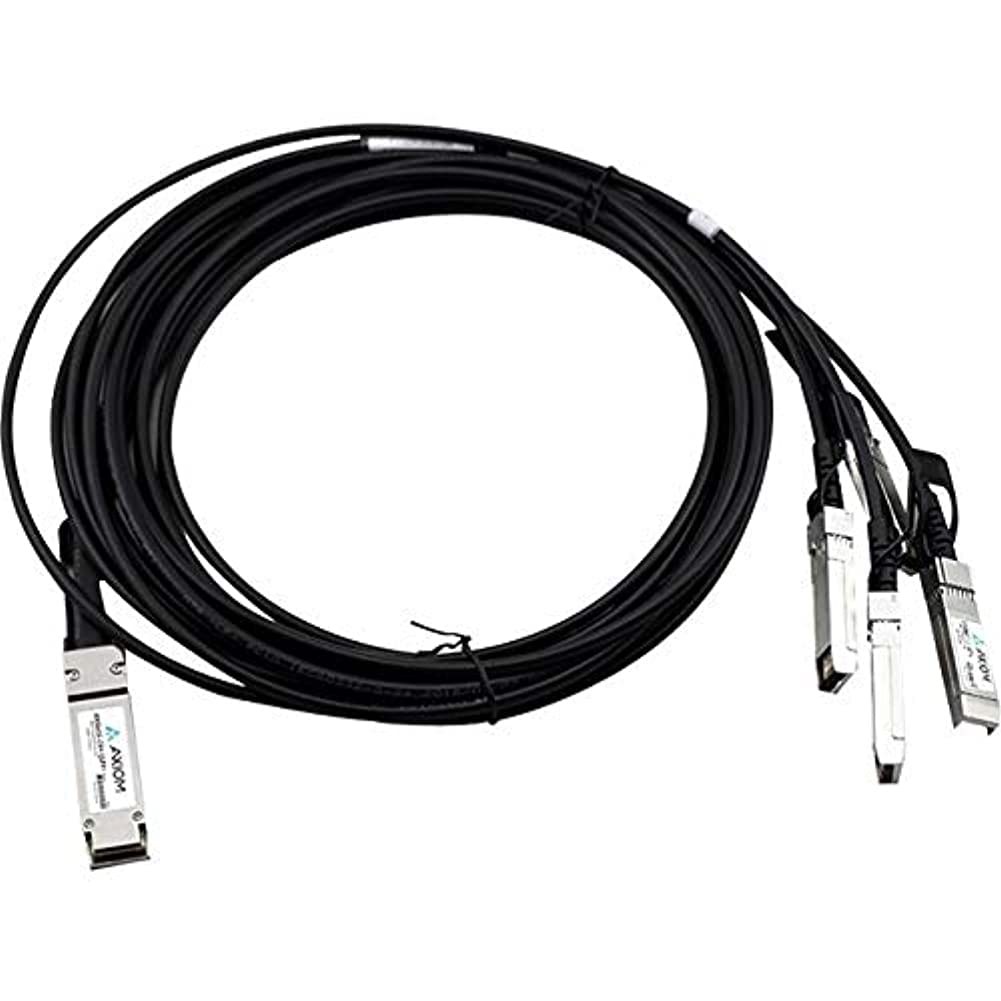 Qsfp-4Sfp10G-Cu3M-Ax - Passive Direct Attach Cable - 40Gbase-Cr4 Qsfp+ Right Con