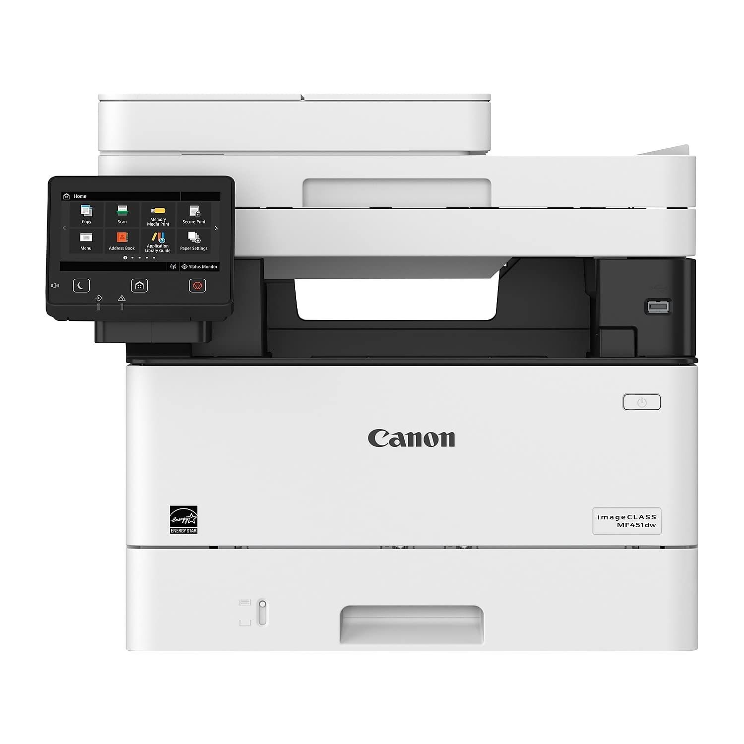 Canon imageCLASS MF451dw All-in-One Wireless Monochrome Laser Printer | Print, Copy, & Scan| 5 inch Color Touch LCD