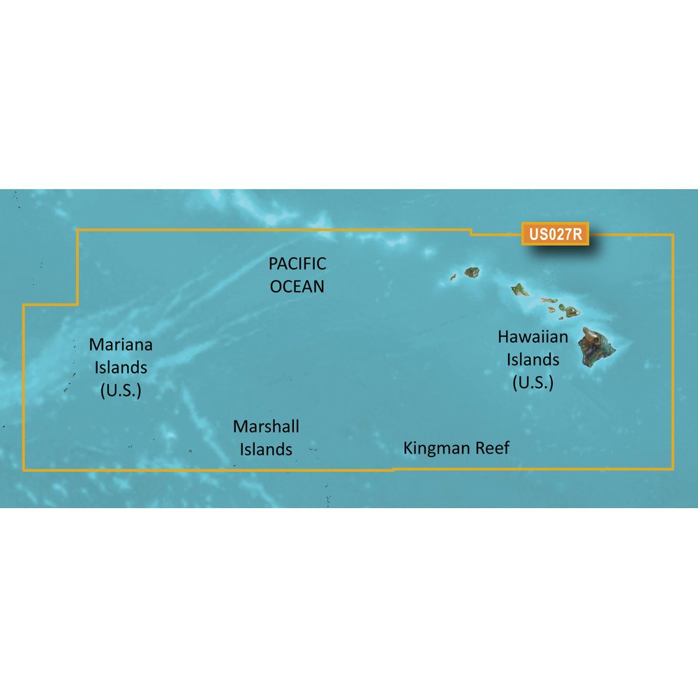 Garmin Bluechart&Reg; G3 Vision&Reg; Hd - Vus027R - Hawaiian Islands - Mariana Islands - Microsd&Trade;/Sd&Trade;,WBEEAB00X0XBTB8