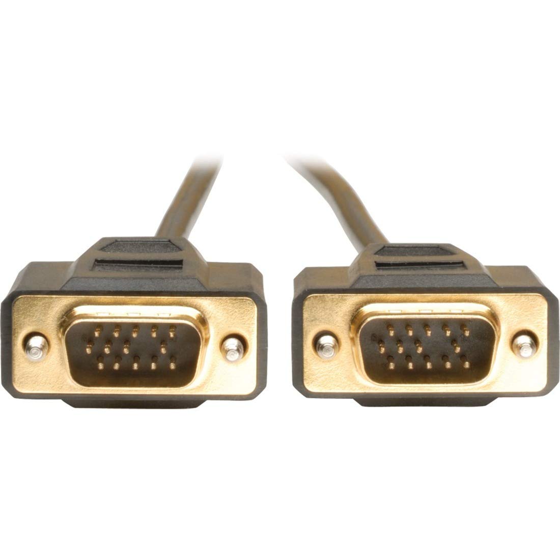Tripp Lite P512 015 15 Feet Vga Monitor Gold Cable Molded Shielded Hd15 M/M