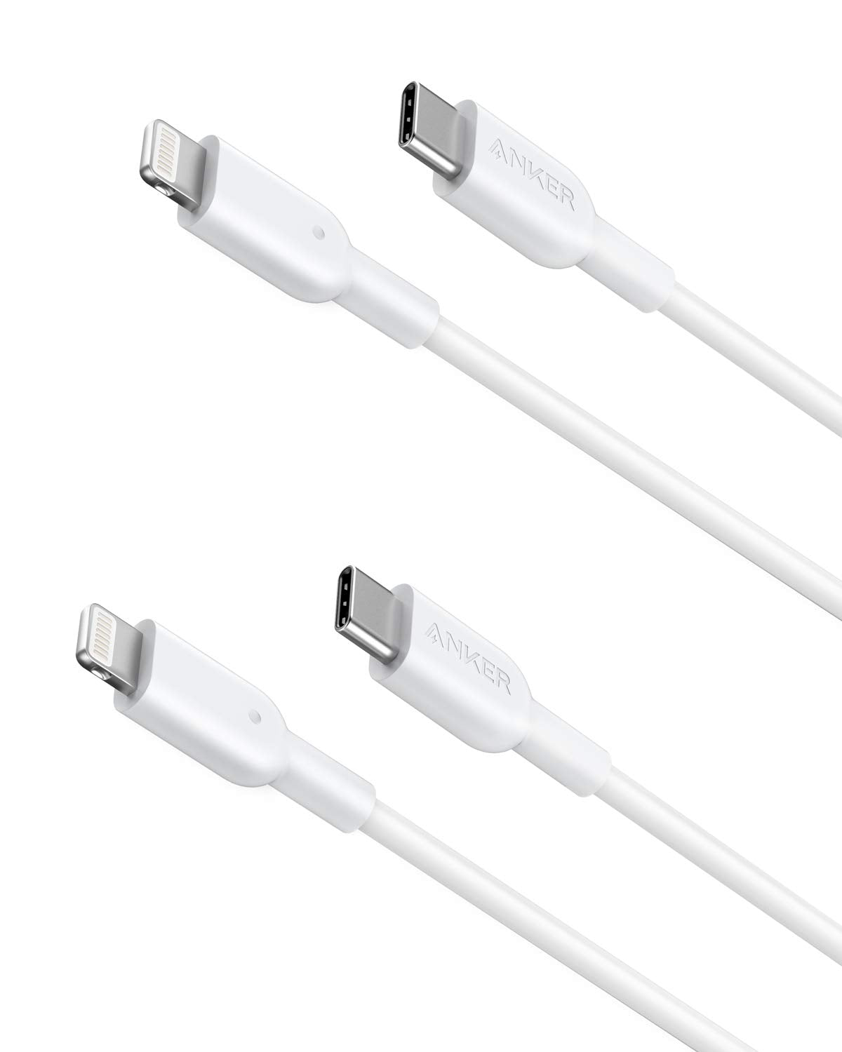 Anker Usb C To Lightning Cable [3Ft, 2 Pack] Powerline Ii For Iphone 13 13 Pro 12 Pro Max 12 11 X Xs Xr 8 Plus, Airpods Pro, Sup